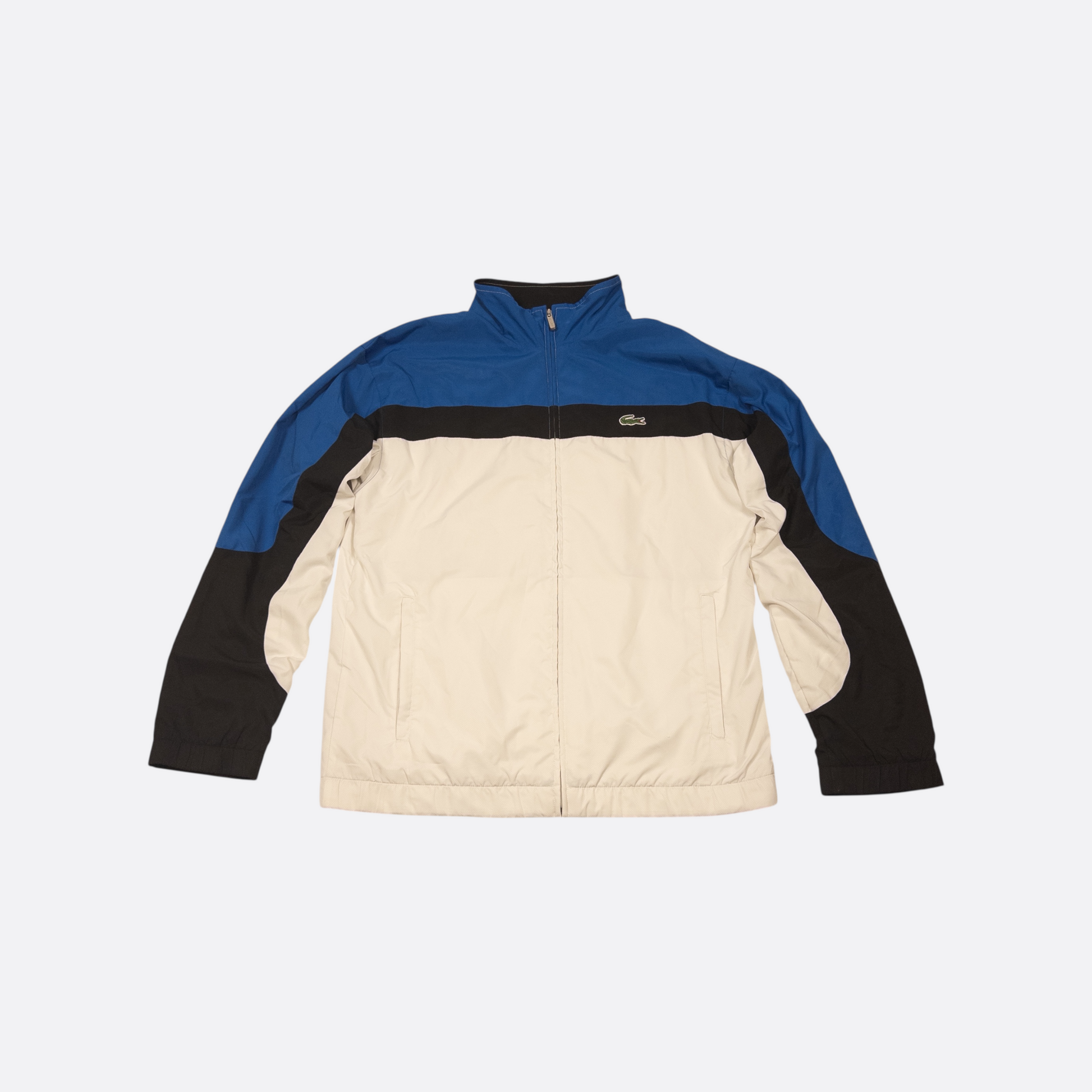 Jacke Weiß/Blau M