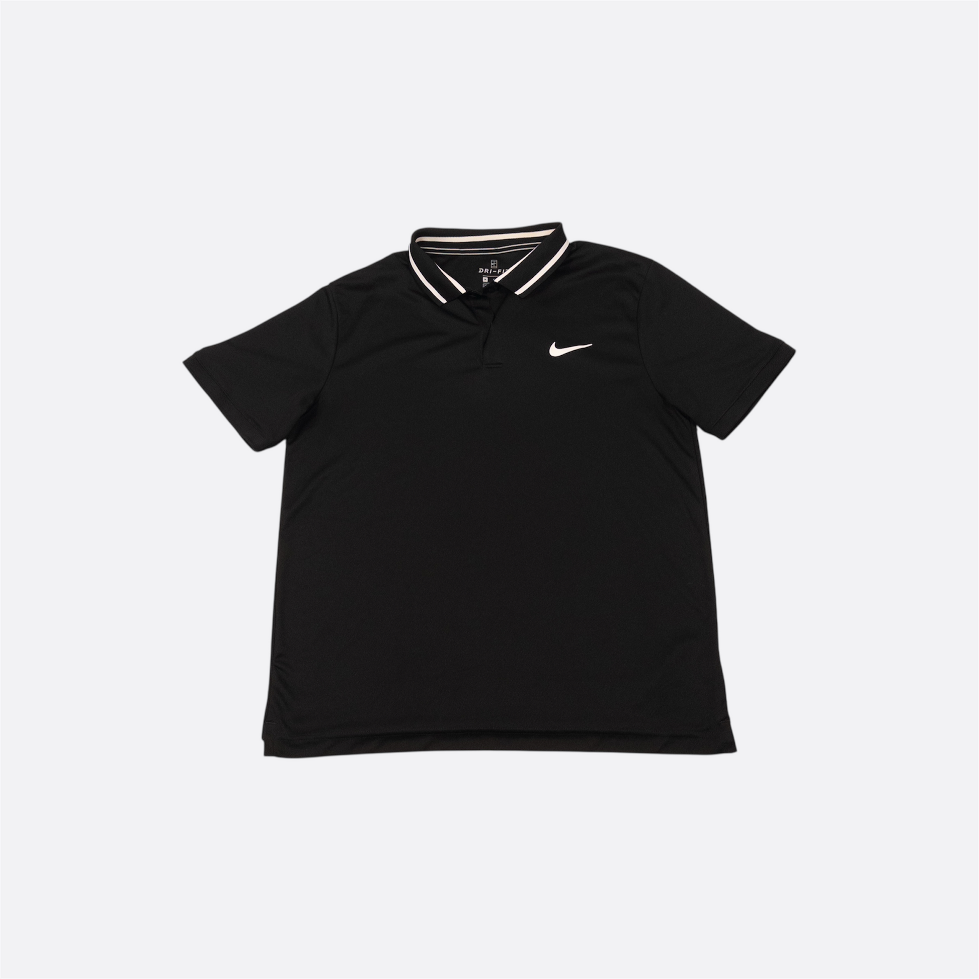Polo-Shirt Schwarz M