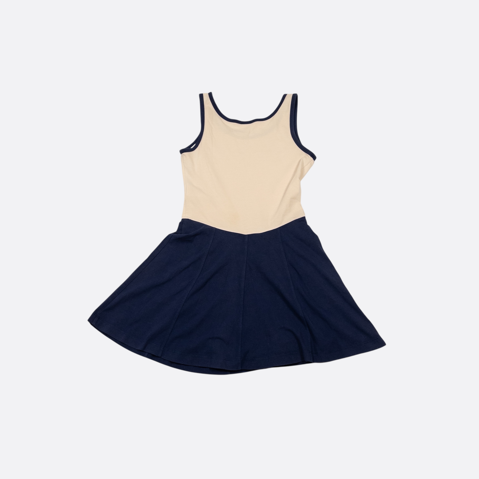 Court Dress Weiß/Blau M