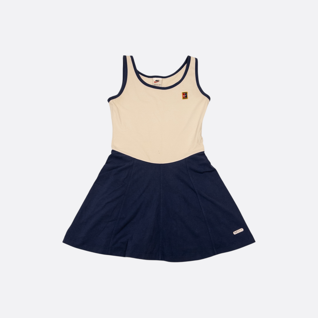 Court Dress Weiß/Blau M
