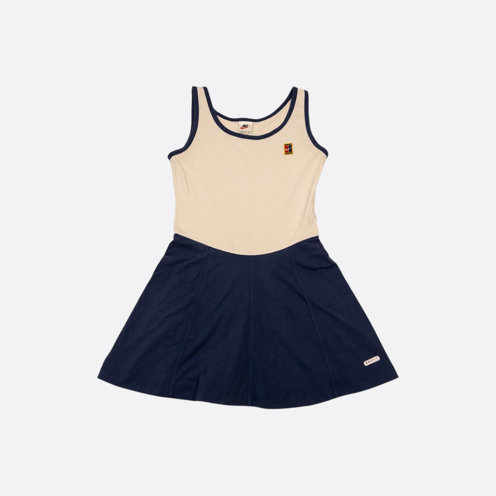 Court Dress Weiß/Blau M