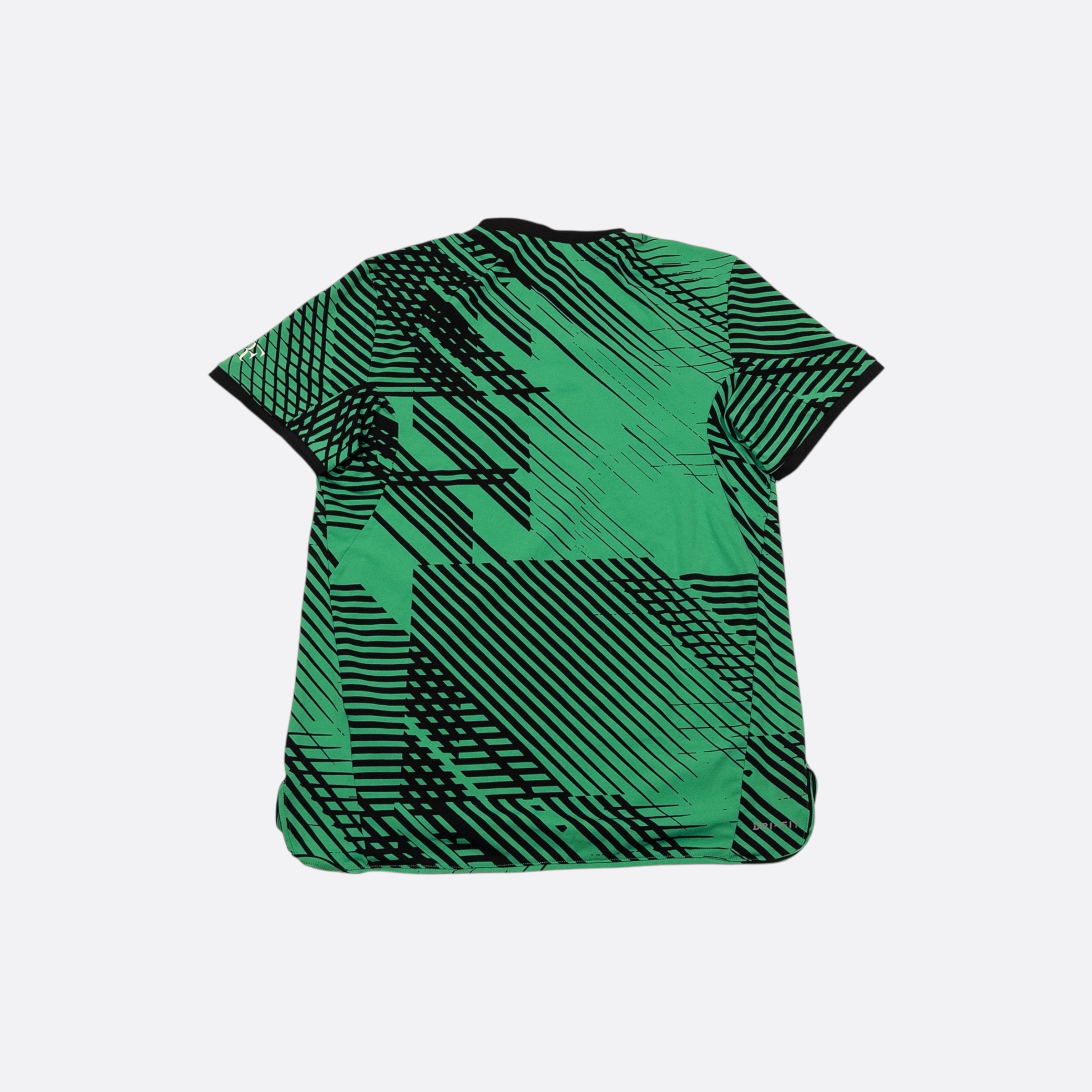 roger federer green nike shirt