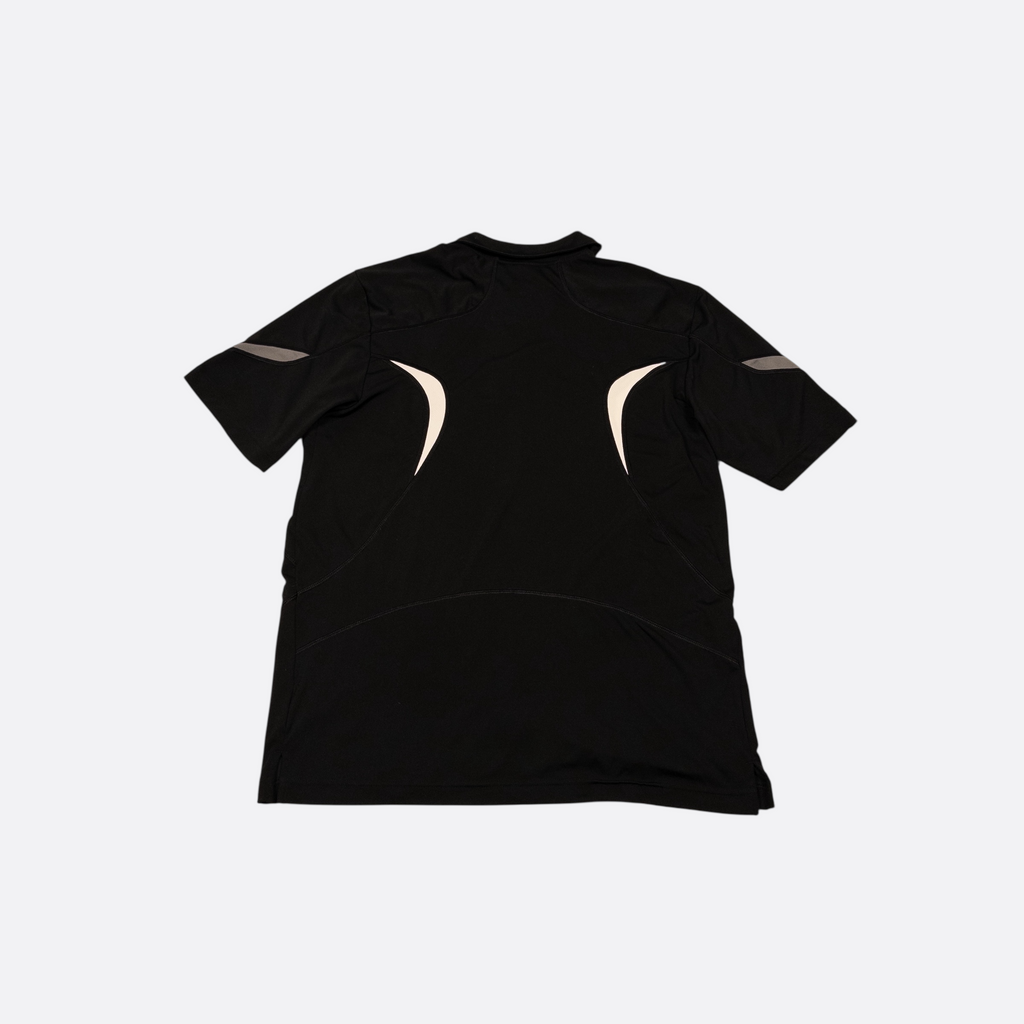 Polo-Shirt Schwarz L