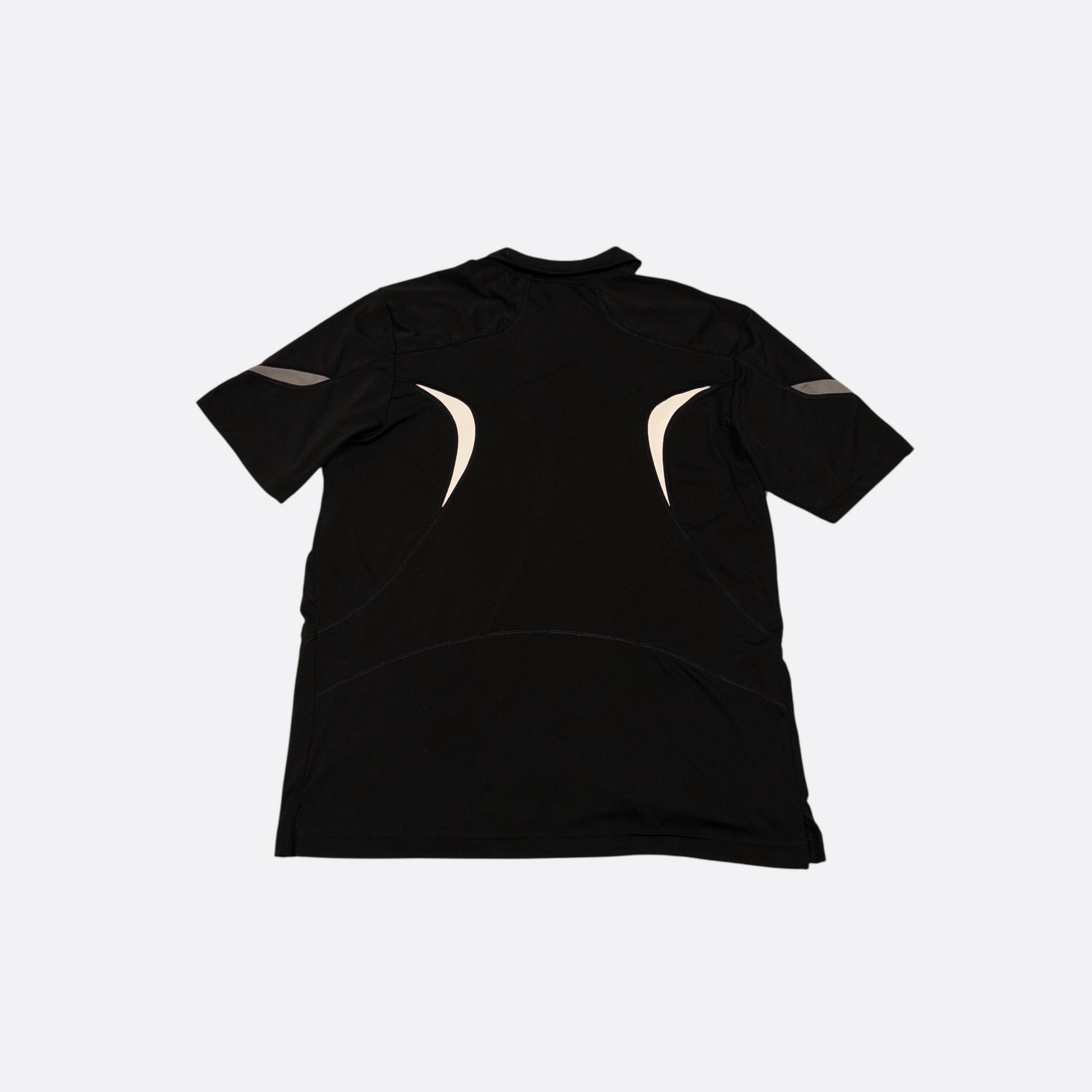 Polo-Shirt Schwarz L