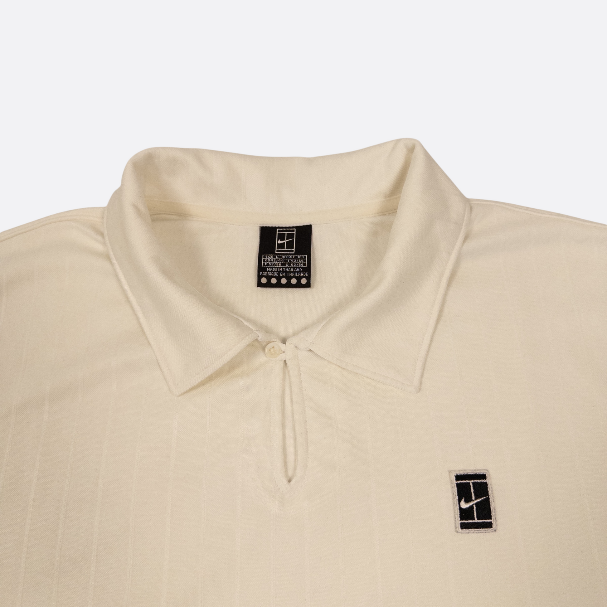 Polo-Shirt Weiß L