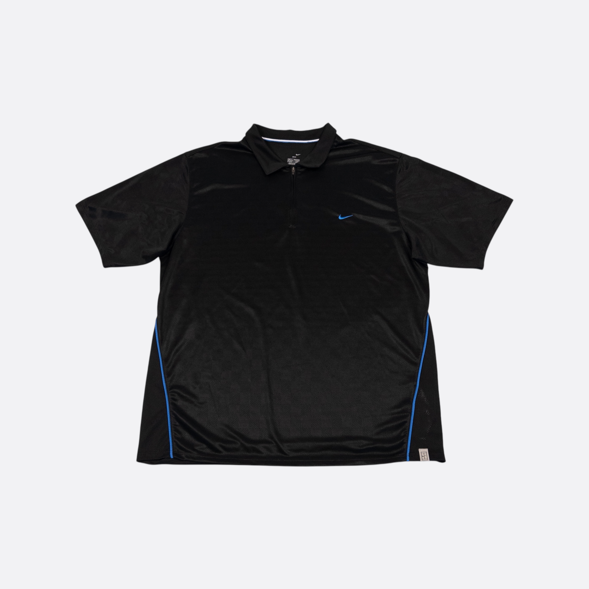 Polo-Shirt Schwarz L