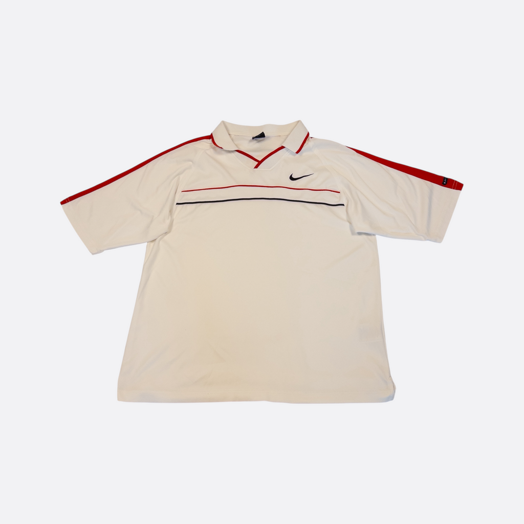 Polo-Shirt Weiß M