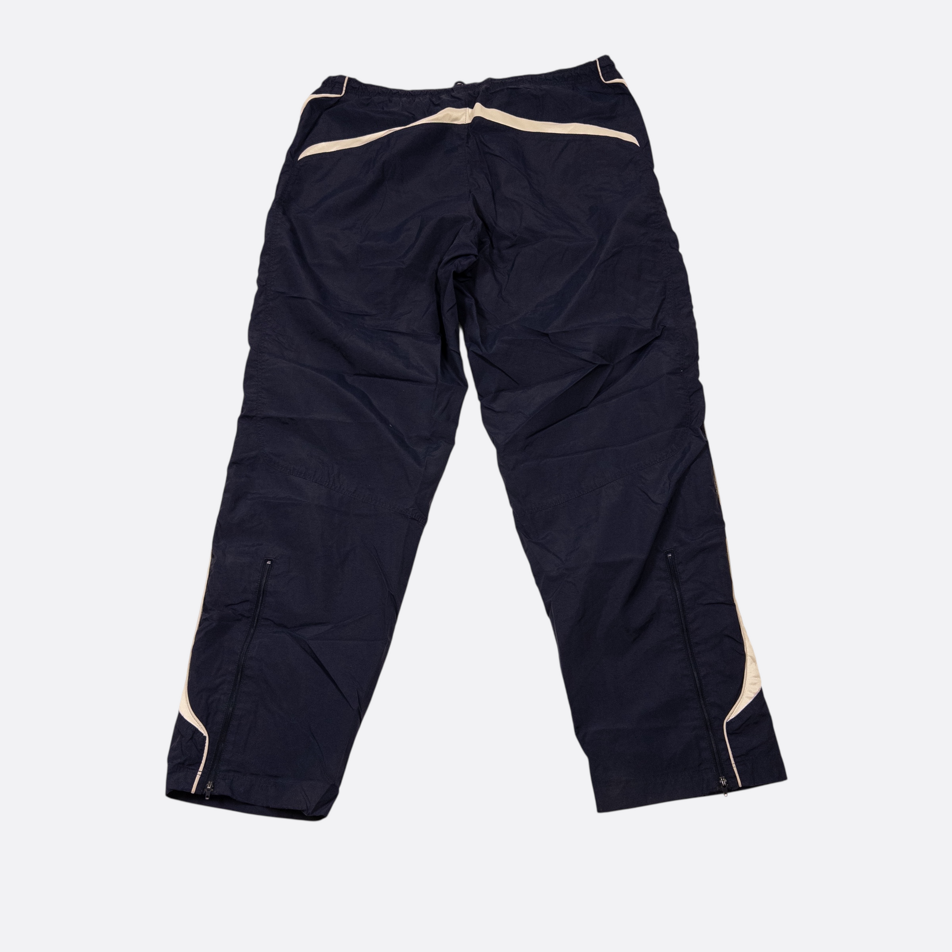 Trainingsanzug Weiß/Blau M