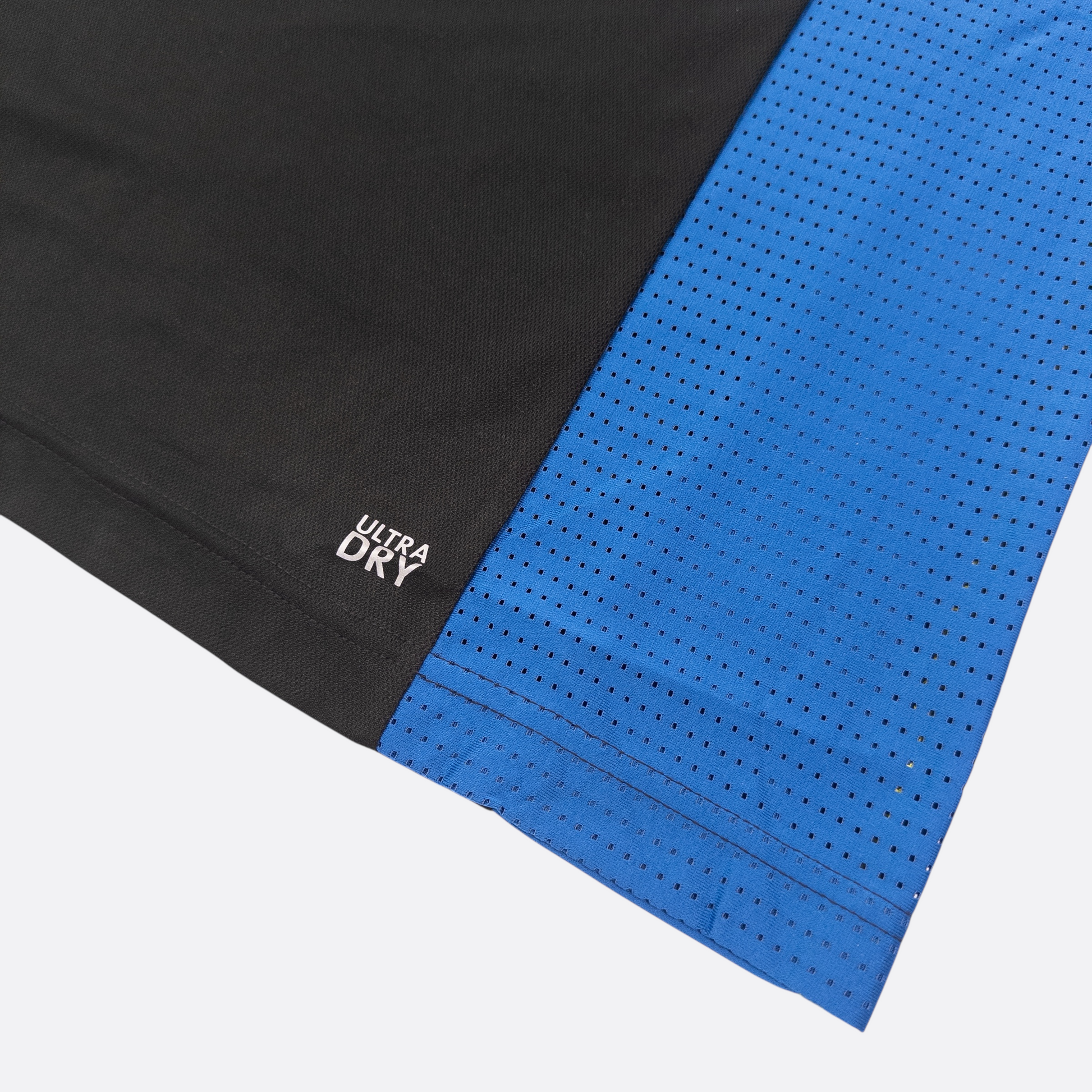 Polo-Shirt Schwarz/Blau M