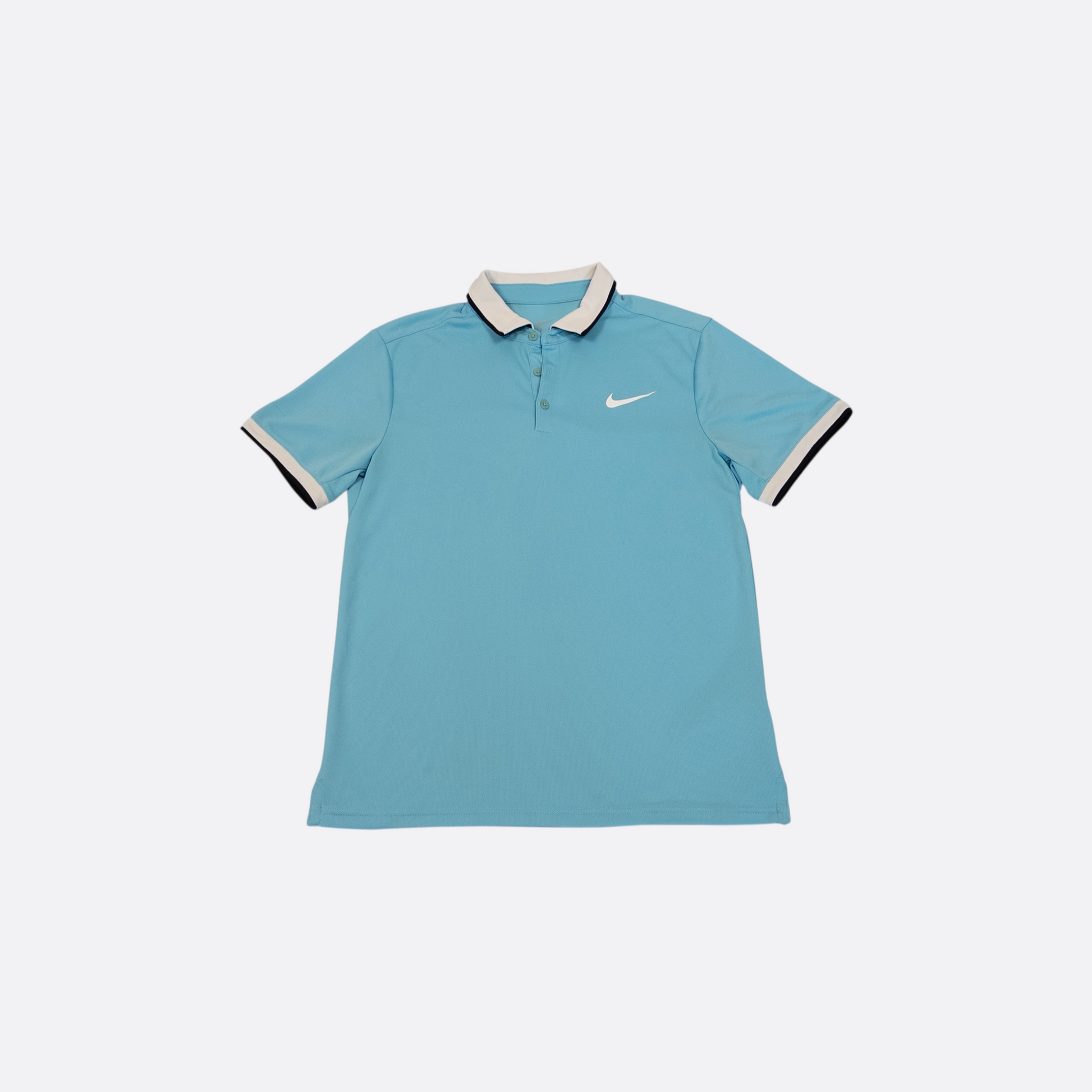Polo-Shirt Türkis S
