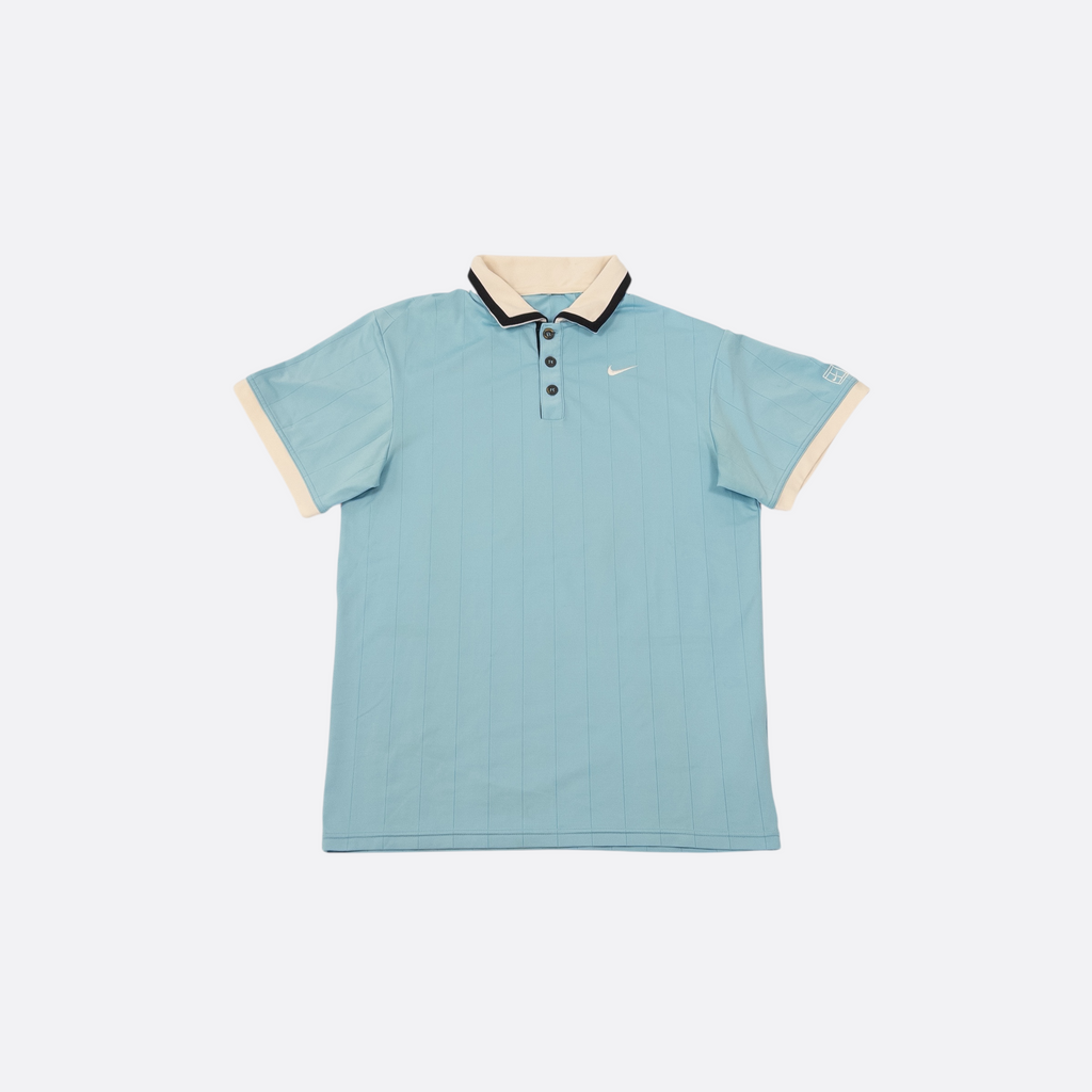 Polo-Shirt Babyblau M