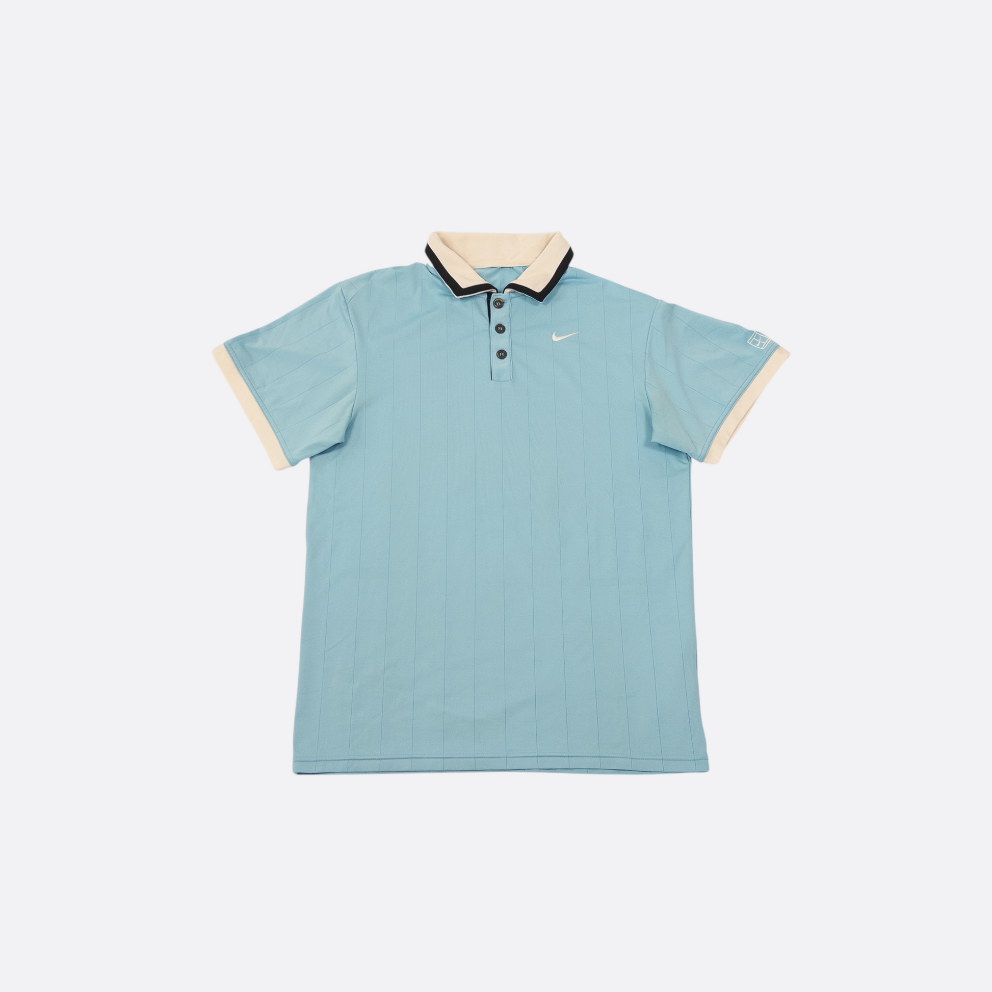 Polo-Shirt Babyblau M