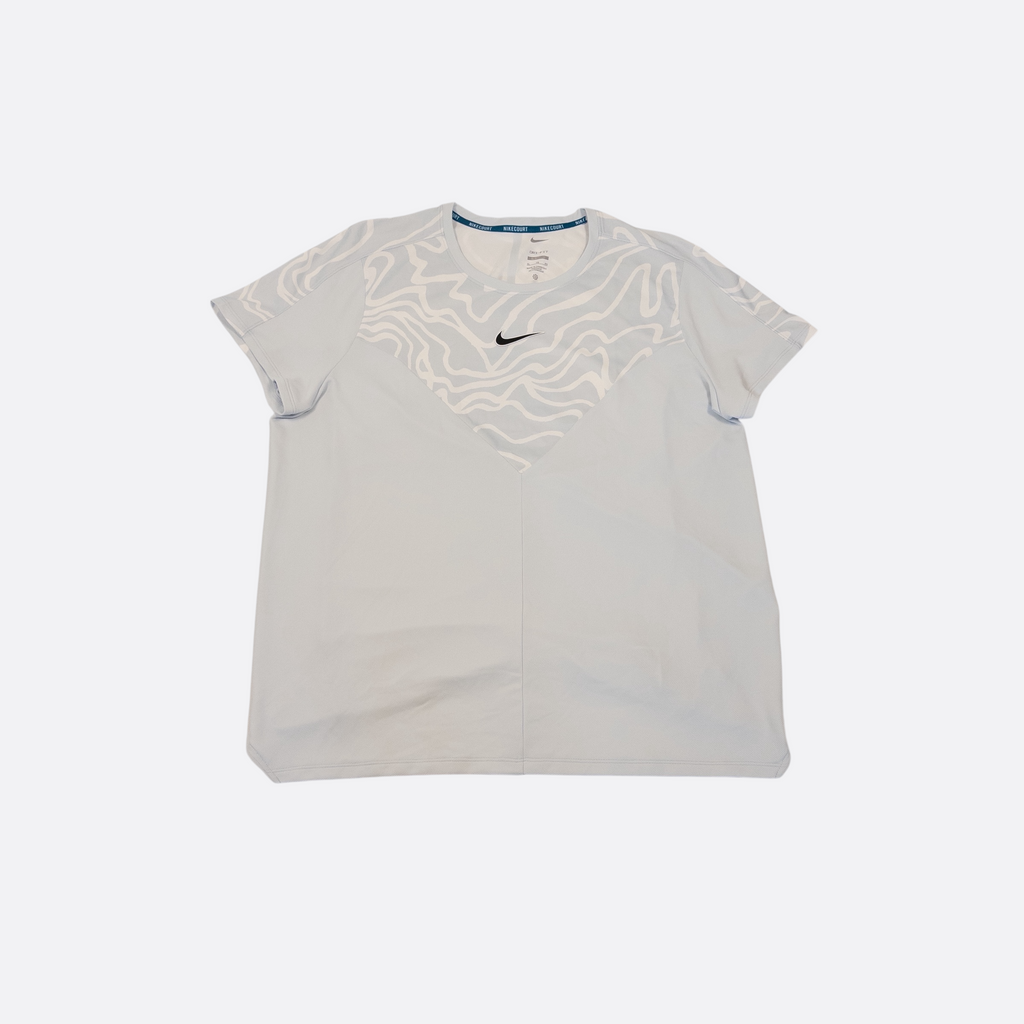 T-Shirt Grau/Blau XL