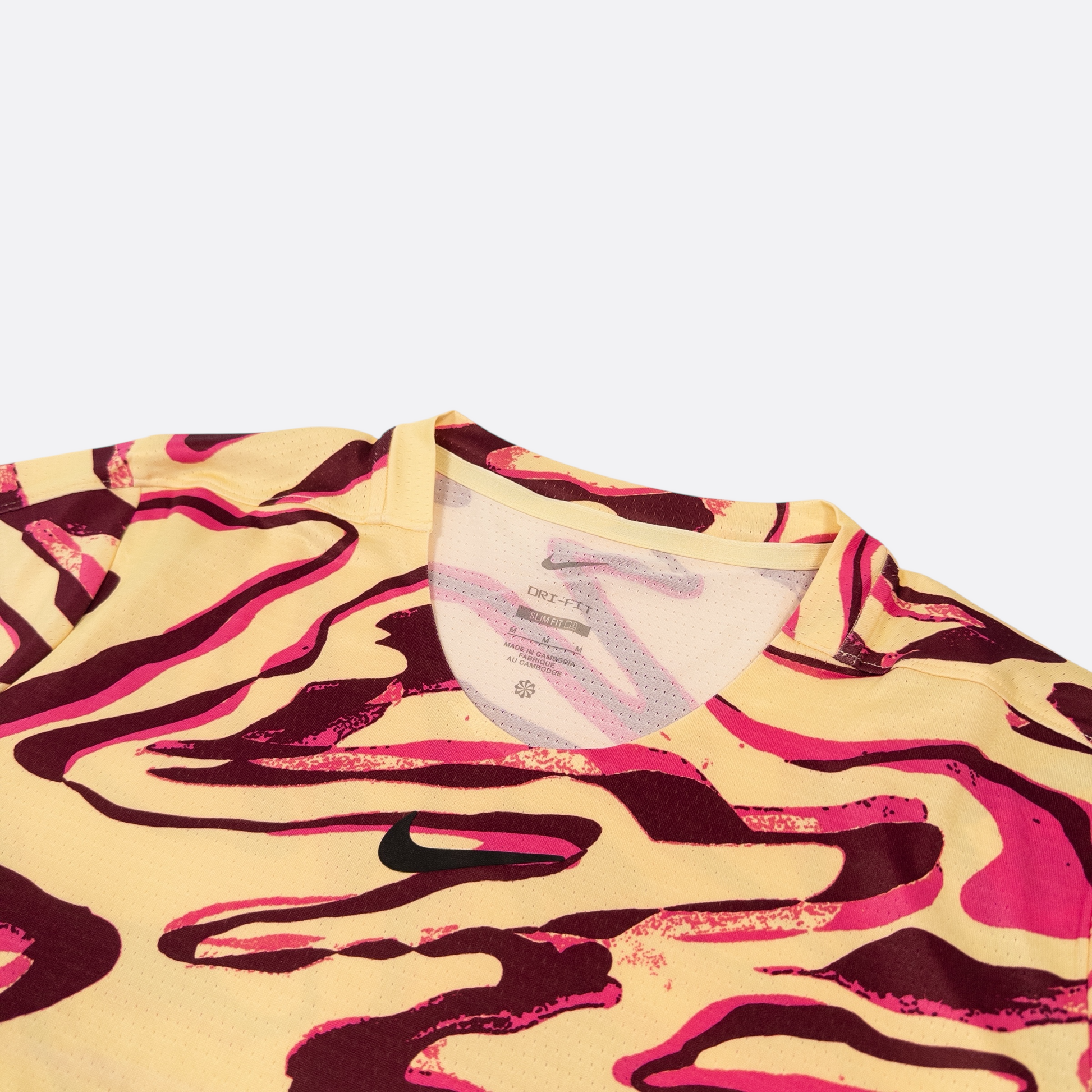 T-Shirt Gelb/Rot M