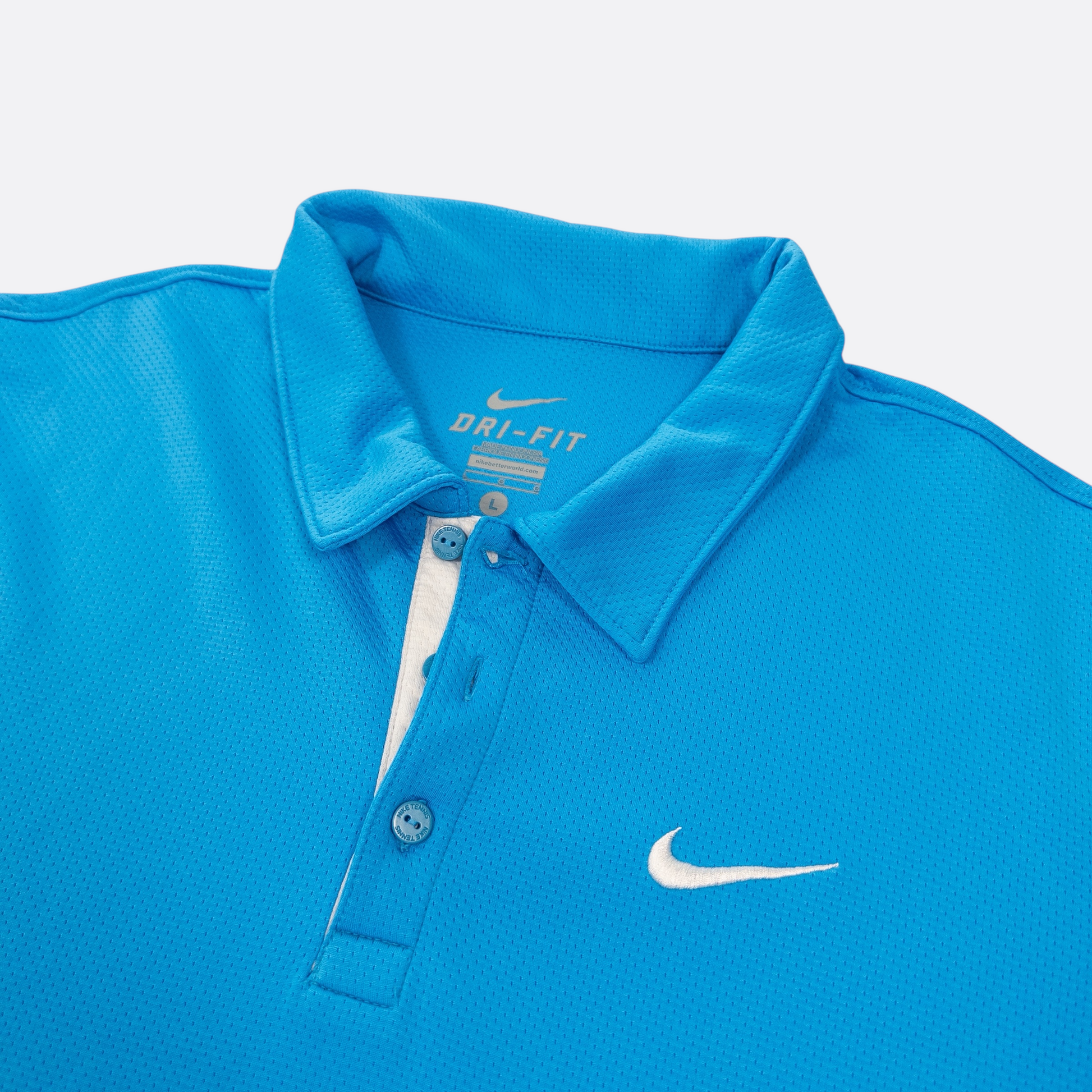 Polo-Shirt Blau L